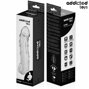 ADDICTED TOYS - TRANSPARENTE PENISVERLÃNGERUNG 27 CM